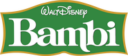 Logo of Bambi image size 6000x2617