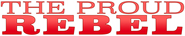 Logo of The Proud Rebel image size 1416x274