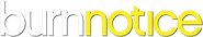 Logo of Burn Notice image size 784x145