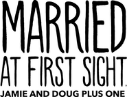 Logo of Married at First Sight: Jamie and Doug Plus One image size 1586x1215