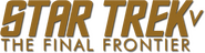 Logo of Star Trek V: The Final Frontier image size 788x203