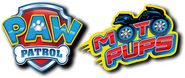 Logo of PAW Patrol: Moto Pups image size 692x291