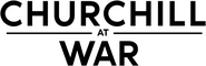 Logo of Churchill at War image size 627x204