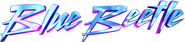 Logo of Blue Beetle image size 2761x620