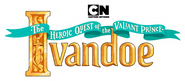 Logo of The Heroic Quest of the Valiant Prince Ivandoe image size 733x320