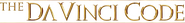 Logo of The Da Vinci Code image size 3423x428