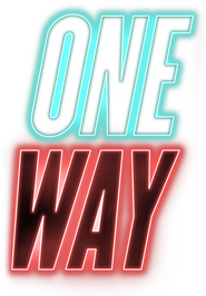 Logo of One Way image size 921x1322