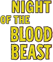 Logo of Night of the Blood Beast image size 956x1101