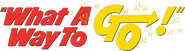 Logo of What a Way to Go! image size 870x240