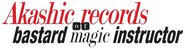 Logo of Akashic Records of Bastard Magic Instructor image size 796x212