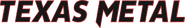 Logo of Texas Metal image size 4188x632