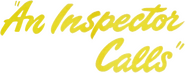 Logo of An Inspector Calls image size 749x294