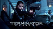 Backdrop of Terminator Genisys image size 1280x720