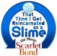 Logo of That Time I Got Reincarnated as a Slime the Movie: Scarlet Bond image size 548x537