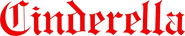 Logo of Cinderella image size 1029x201