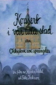 Konsert i vår lilla stad poster