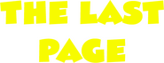 Logo of The Last Page image size 518x199