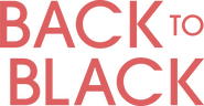 Logo of Back to Black image size 2374x1238