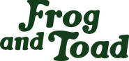 Logo of Frog and Toad image size 4259x2037