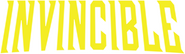 Logo of INVINCIBLE image size 1838x539