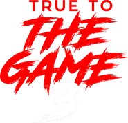 Logo of True to the Game 3 image size 1317x1268