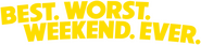 Logo of Best.Worst.Weekend.Ever. image size 930x211