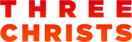 Logo of Three Christs image size 1274x411