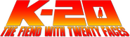 Logo of K-20: The Fiend with Twenty Faces image size 786x227
