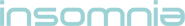 Logo of Insomnia image size 695x97