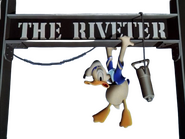 Logo of The Riveter image size 576x433