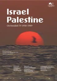 poster Israel Palestine on Swedish TV 1958-1989