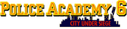 Logo of Police Academy 6: City Under Siege image size 788x185