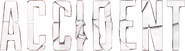 Logo of Accident image size 585x162