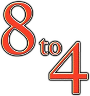 Logo of 8 to 4 image size 534x568