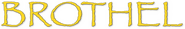 Logo of Brothel image size 784x125