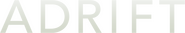 Logo of Adrift image size 1274x227