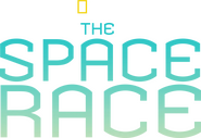 Logo of The Space Race image size 1567x1078