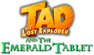 Logo of Tad, the Lost Explorer and the Emerald Tablet image size 524x310