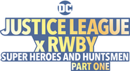 Logo of Justice League x RWBY: Super Heroes & Huntsmen, Part One image size 2355x1299