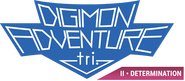 Logo of Digimon Adventure tri. Part 2: Determination image size 1394x610