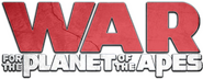 Logo of War for the Planet of the Apes image size 1342x523