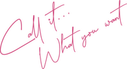 Logo of Call It What You Want image size 2715x1478