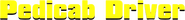 Logo of Pedicab Driver image size 1815x192