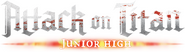 Logo of Attack on Titan: Junior High image size 920x259