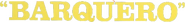 Logo of Barquero image size 592x71