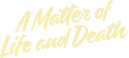 Logo of A Matter of Life and Death image size 875x396