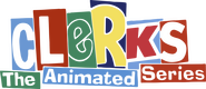 Logo of Clerks image size 7673x3300