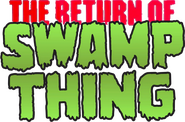 Logo of The Return of Swamp Thing image size 1053x696