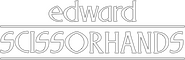 Logo of Edward Scissorhands image size 785x256