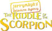 Logo of JerryMaya's Detective Agency – The Riddle of the Scorpion image size 2144x1278